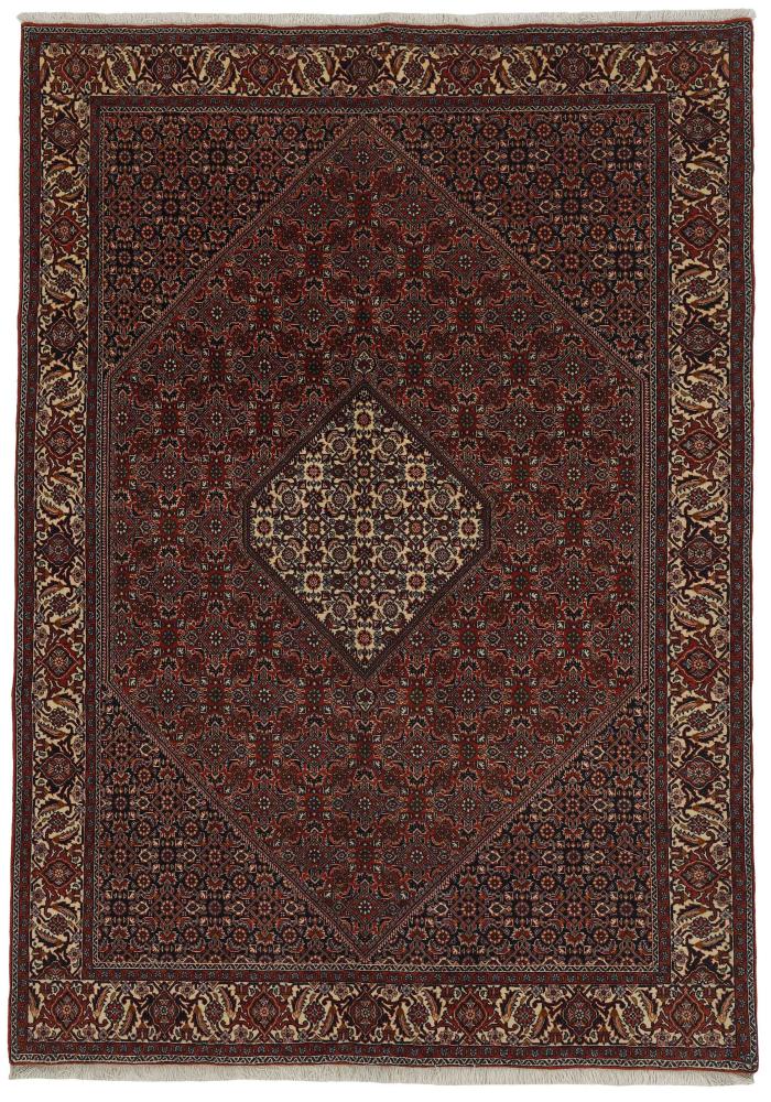 Tapis persan Bidjar Zanjan 9'9"x6'6" 9'9"x6'6", Tapis persan Noué à la main