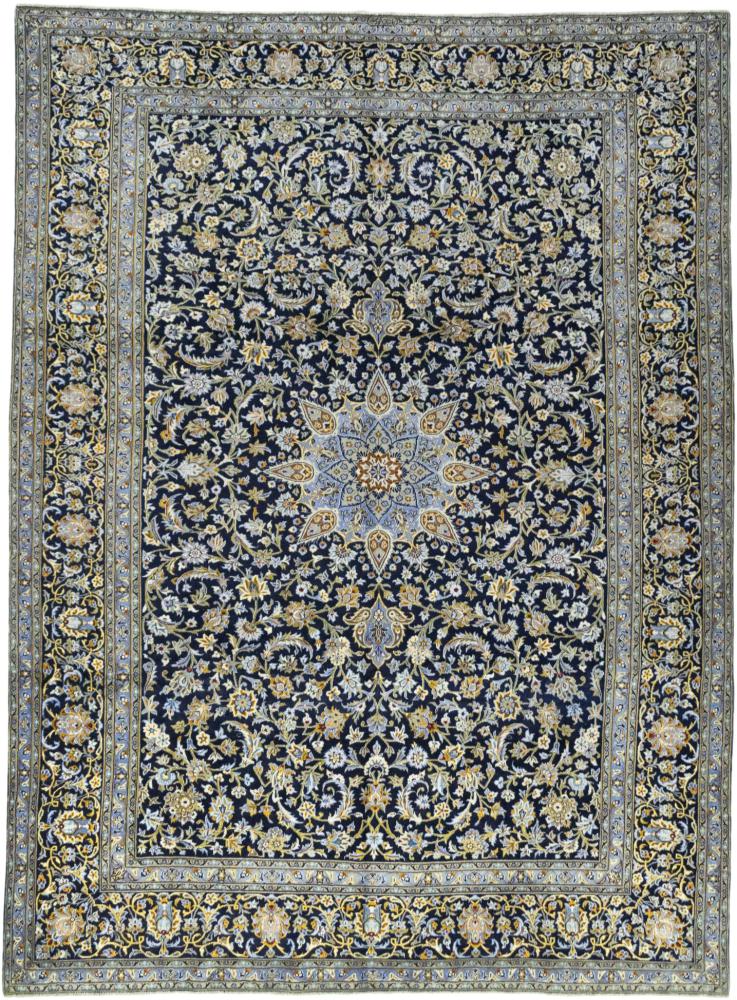 Persian Rug Keshan 13'3"x9'11" 13'3"x9'11", Persian Rug Knotted by hand