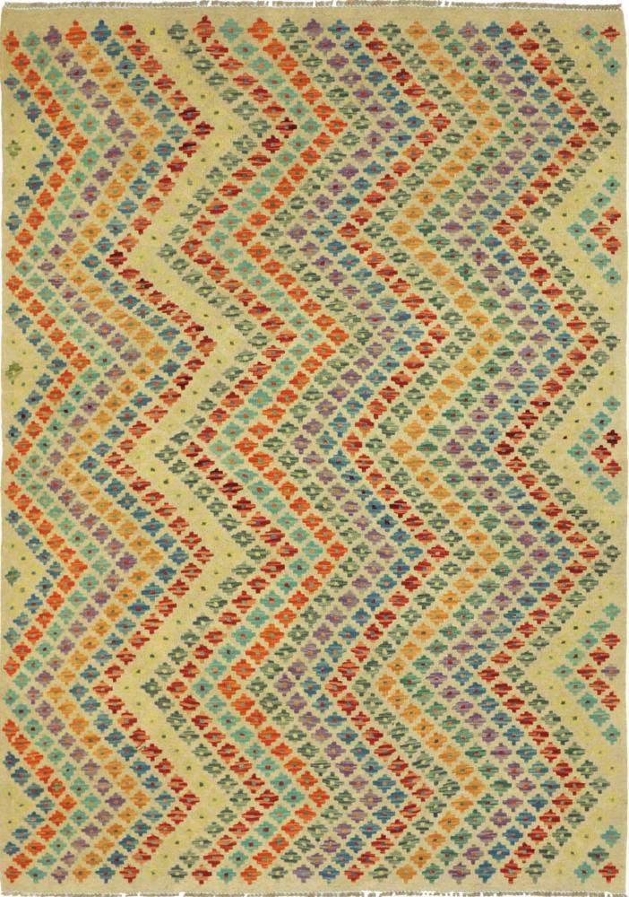 Afghaans tapijt Kilim Afghan Maimana 204x160 204x160, Perzisch tapijt Handgeweven