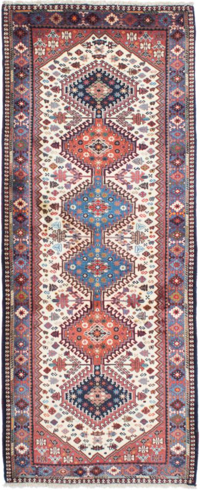 Persian Rug Yalameh 6'8"x2'8" 6'8"x2'8", Persian Rug Knotted by hand