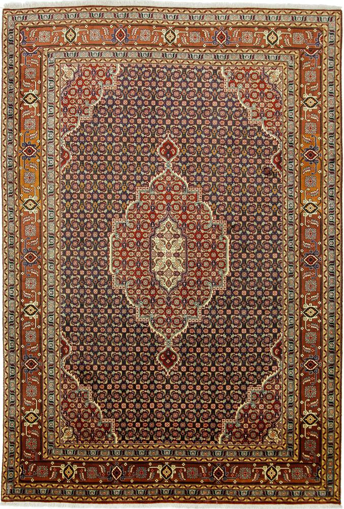 Persian Rug Ardebil 9'9"x6'8" 9'9"x6'8", Persian Rug Knotted by hand