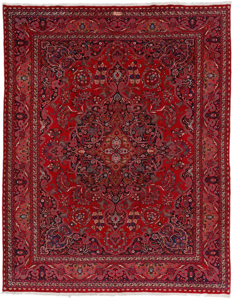Persian Rug Mashhad 398x308 398x308, Persian Rug Knotted by hand