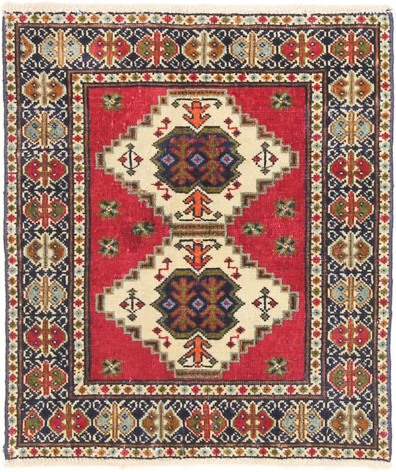 Persisk matta Turkaman 74x62 74x62, Persisk matta Knuten för hand