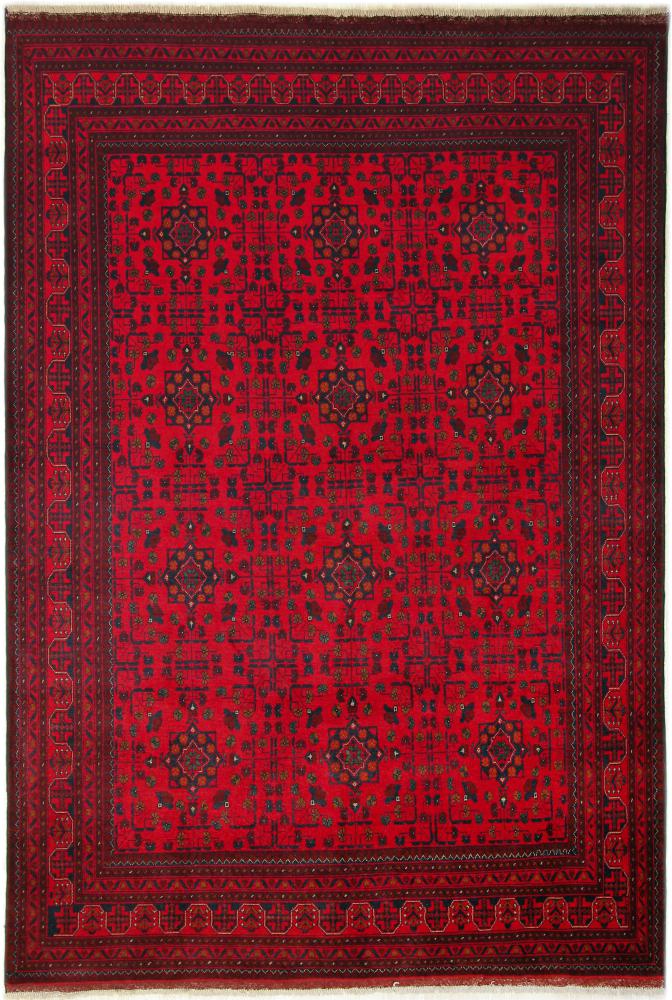 Afghan rug Khal Mohammadi 289x199 289x199, Persian Rug Knotted by hand