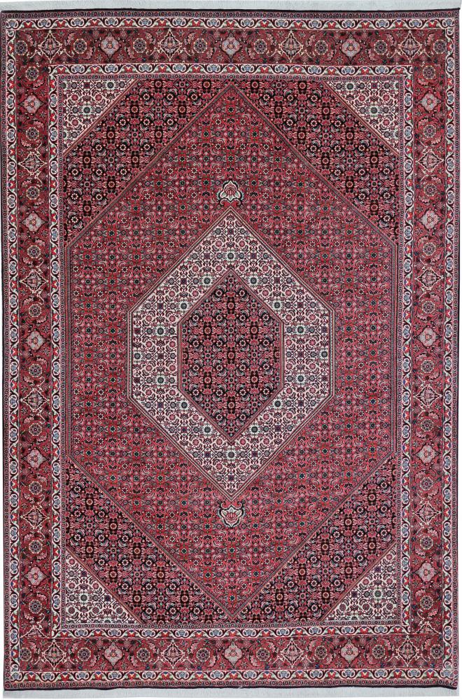 ペルシャ絨毯 ビジャー Aroosbaft 9'11"x6'7" 9'11"x6'7",  ペルシャ絨毯 手織り