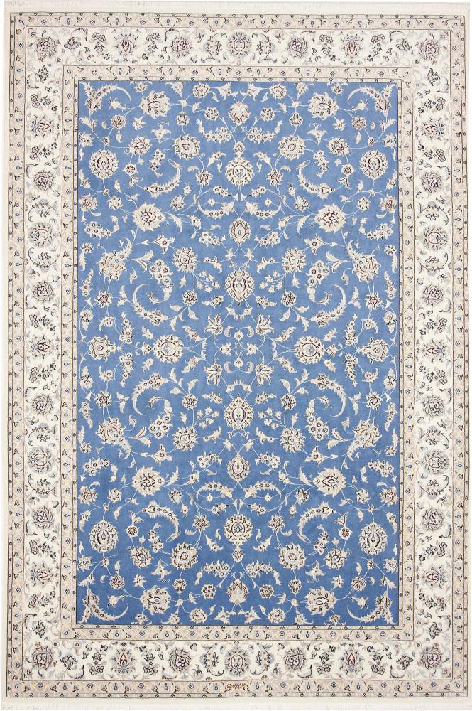 Tapis persan Naïn 9La Signé 298x197 298x197, Tapis persan Noué à la main