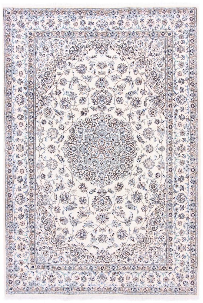 Persian Rug Nain 9La 9'9"x6'7" 9'9"x6'7", Persian Rug Knotted by hand