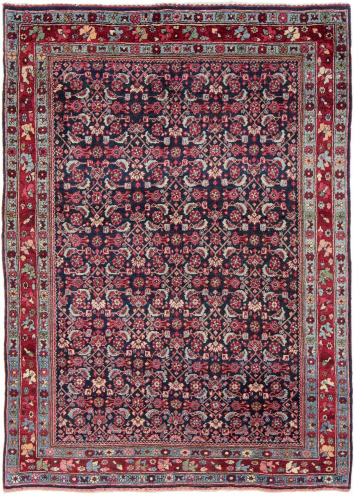 Persisk tæppe Bidjar Antikke 159x109 159x109, Persisk tæppe Knyttet i hånden