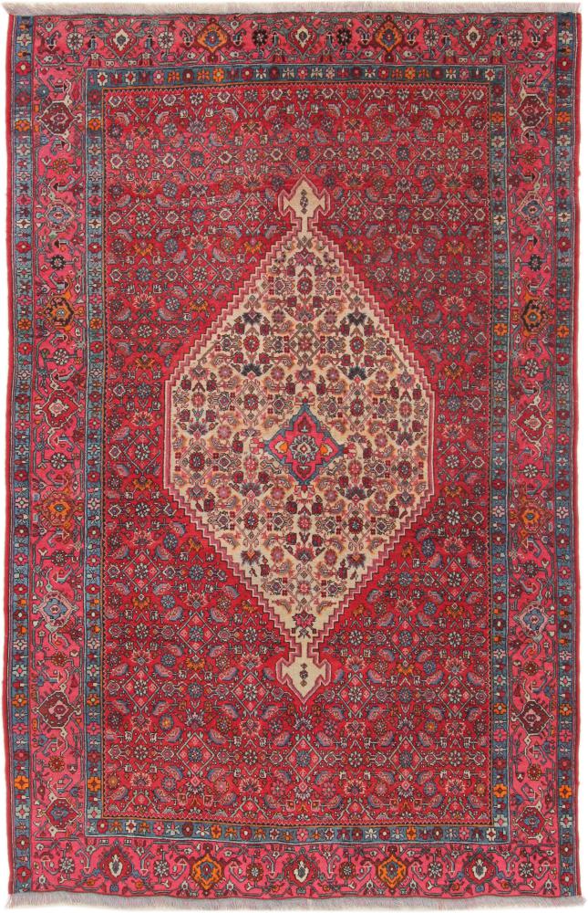 Tapis persan Jozan 215x137 215x137, Tapis persan Noué à la main