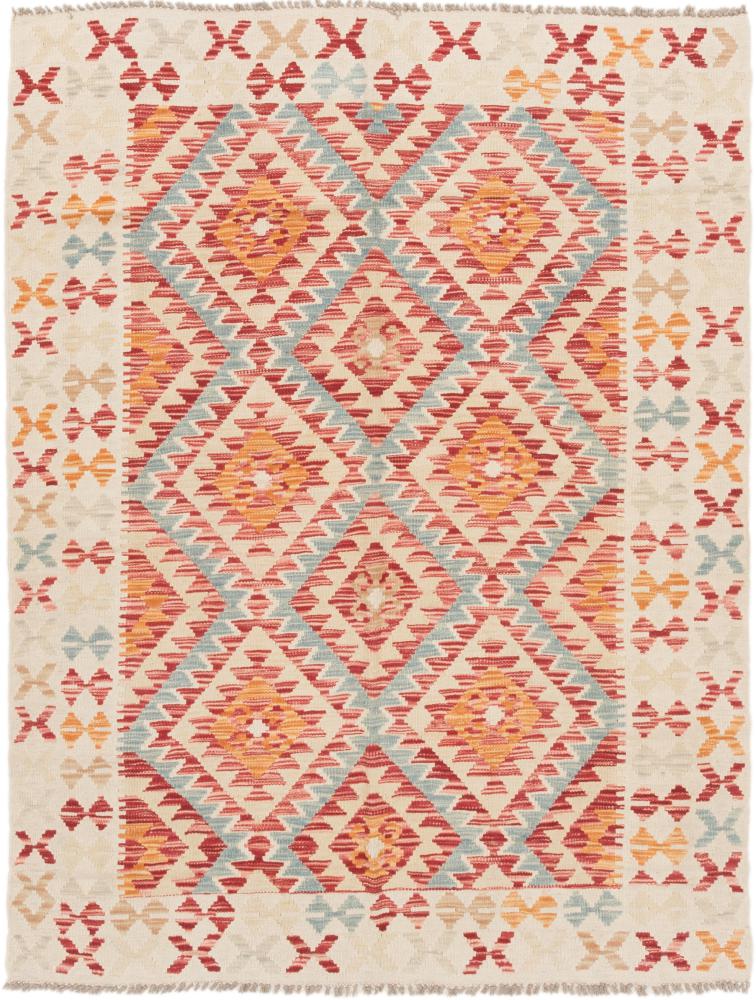 Afghanischer Teppich Kelim Afghan 6'3"x4'11" 6'3"x4'11", Perserteppich Handgewebt