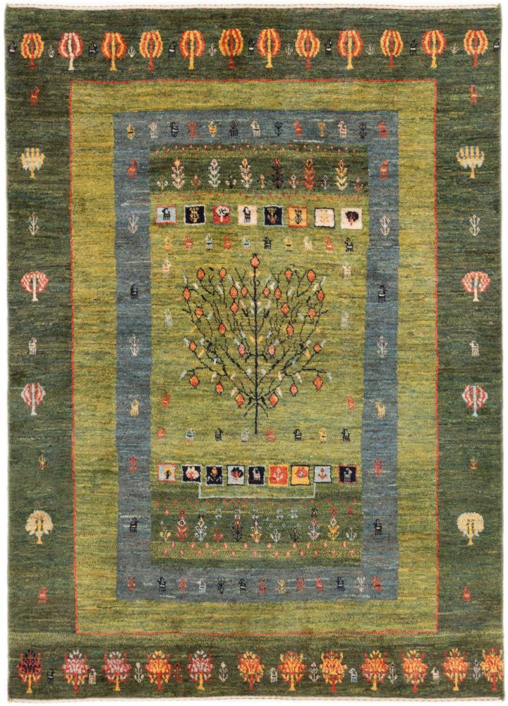 Perzisch tapijt Perzisch Gabbeh Loribaft Nature 6'8"x4'10" 6'8"x4'10", Perzisch tapijt Handgeknoopte