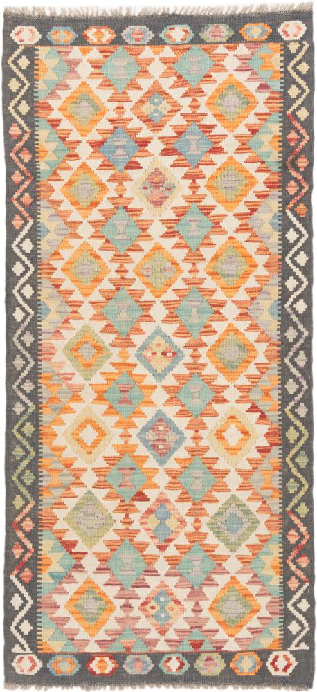 Afghanischer Teppich Kelim Afghan 181x85 181x85, Perserteppich Handgewebt