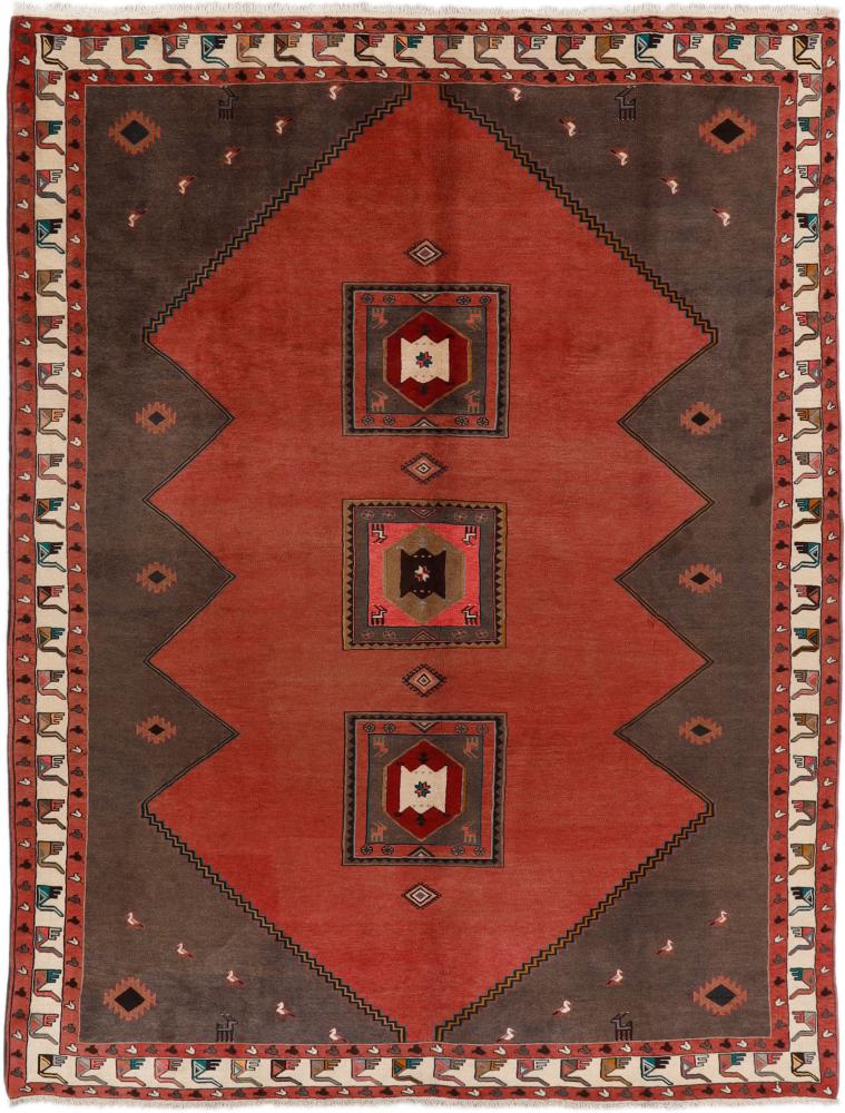 Perzisch tapijt Afshar 13'0"x9'10" 13'0"x9'10", Perzisch tapijt Handgeknoopte