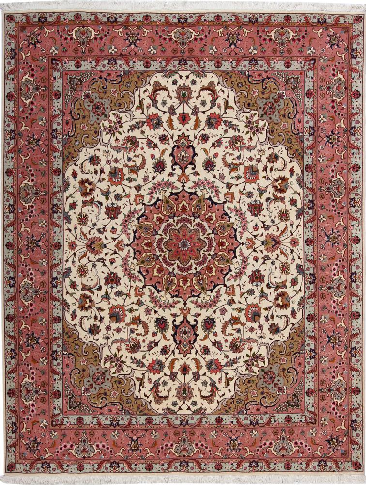 Tapete persa Tabriz 259x204 259x204, Tapete persa Atado à mão