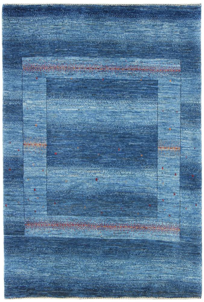 Tapis persan Persan Gabbeh Loribaft Atash 147x101 147x101, Tapis persan Noué à la main