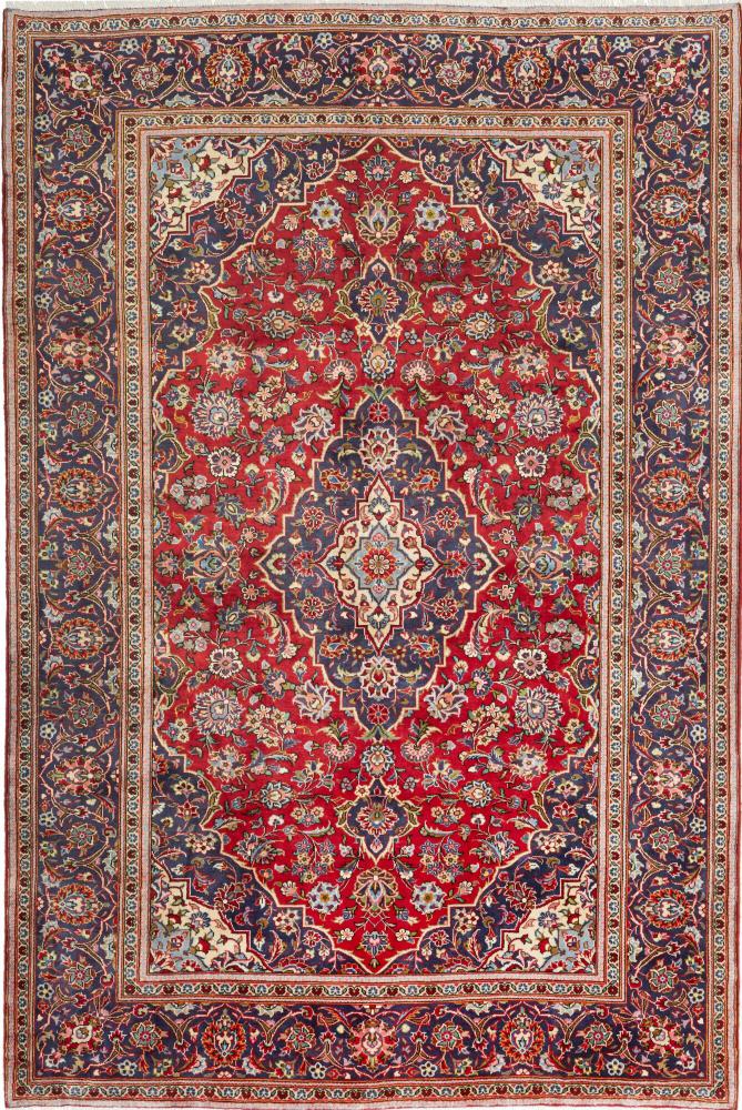 Perzsa szőnyeg Kashan 9'10"x6'5" 9'10"x6'5", Perzsa szőnyeg Kézzel csomózva