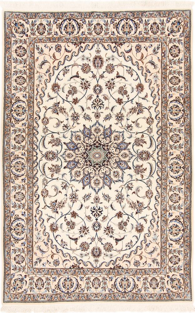 Perzisch tapijt Nain 6La 6'4"x4'3" 6'4"x4'3", Perzisch tapijt Handgeknoopte