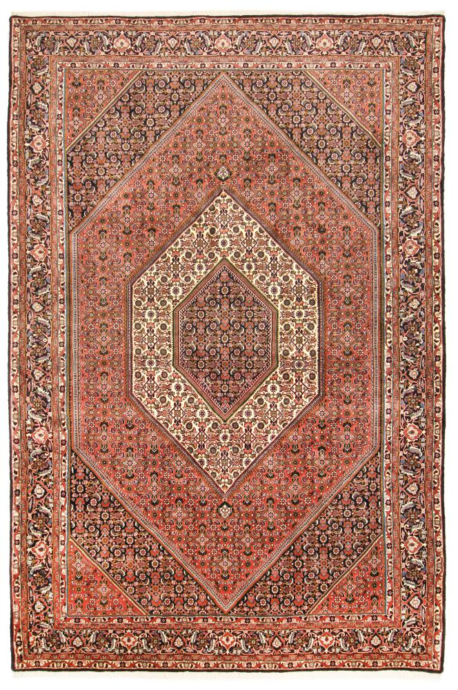 Persian Rug Bidjar Tekab 10'0"x6'6" 10'0"x6'6", Persian Rug Knotted by hand