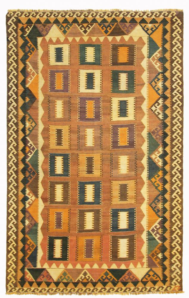 Persisk teppe Kelim Fars Old Style 249x155 249x155, Persisk teppe Handwoven 