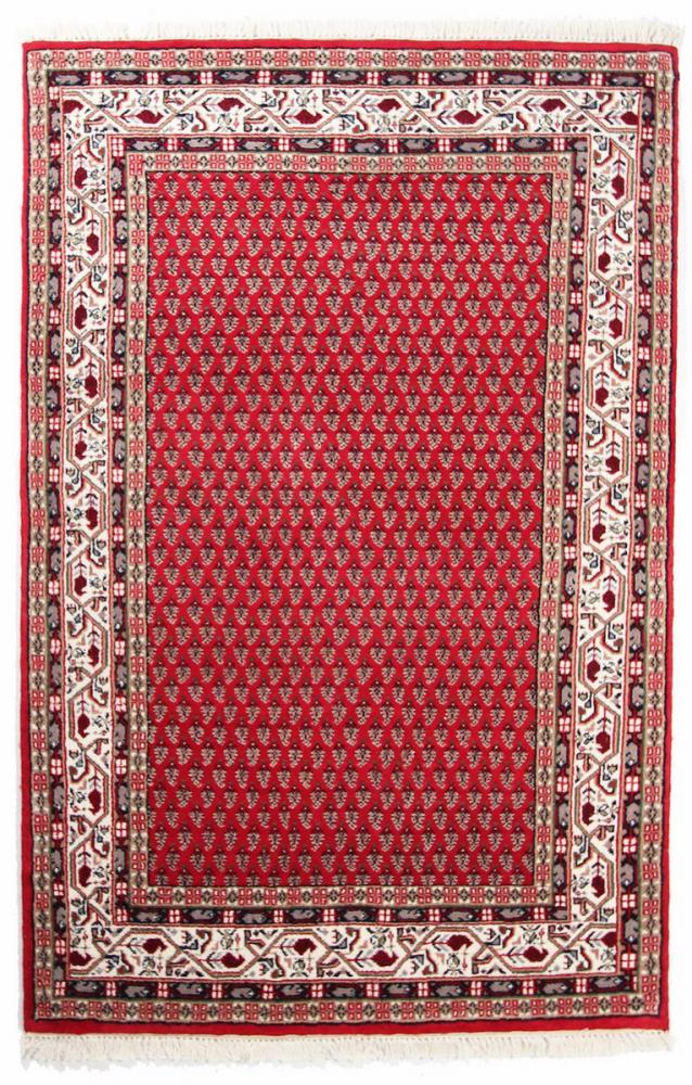 Indo rug Indo Sarouk Mir 2'11"x2'0" 2'11"x2'0", Persian Rug Knotted by hand
