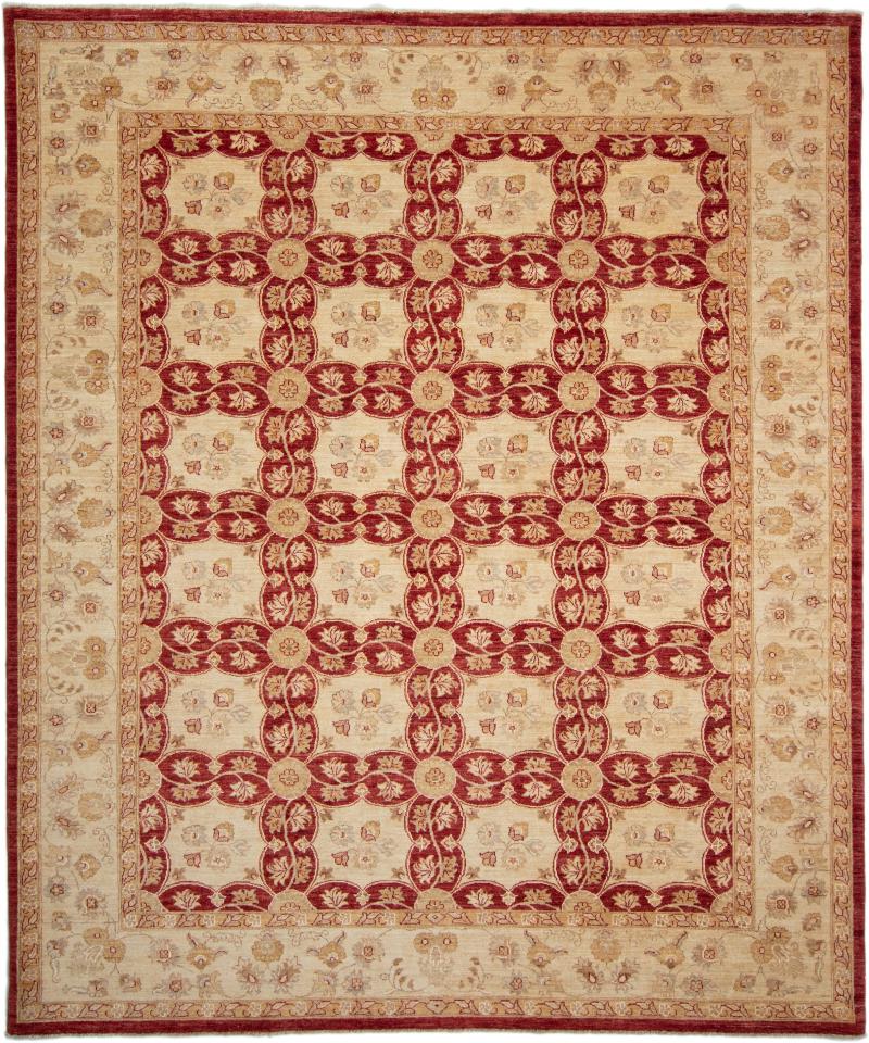 Pakistaans tapijt Ziegler Farahan Arijana 9'8"x8'2" 9'8"x8'2", Perzisch tapijt Handgeknoopte