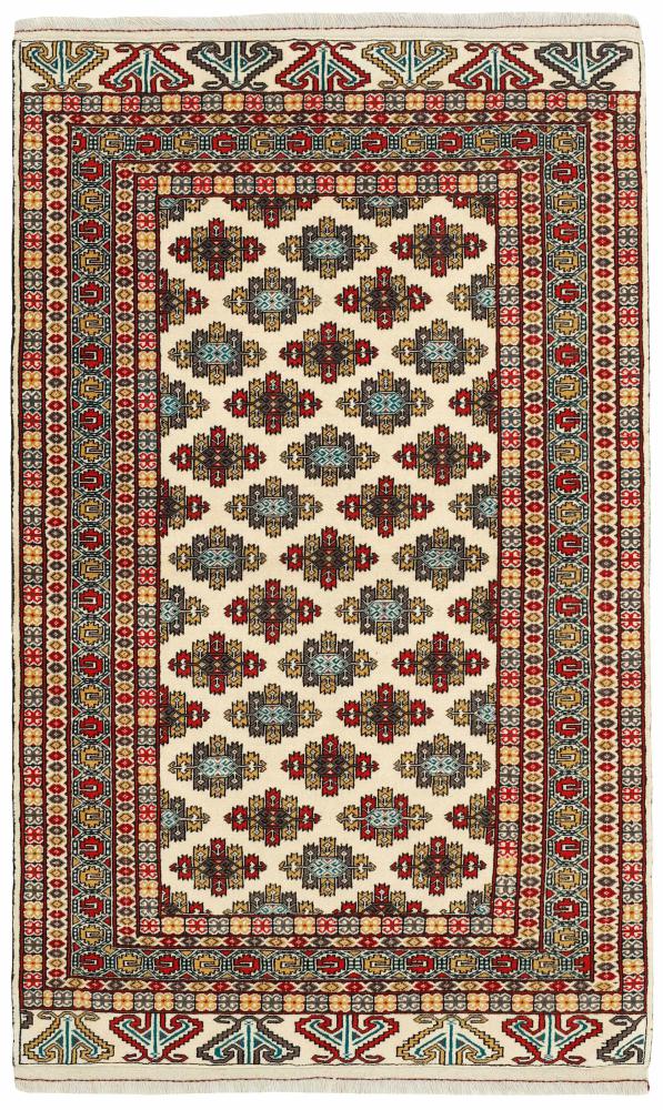 Περσικό χαλί Turkaman 211x131 211x131, Περσικό χαλί Οι κόμποι έγιναν με το χέρι