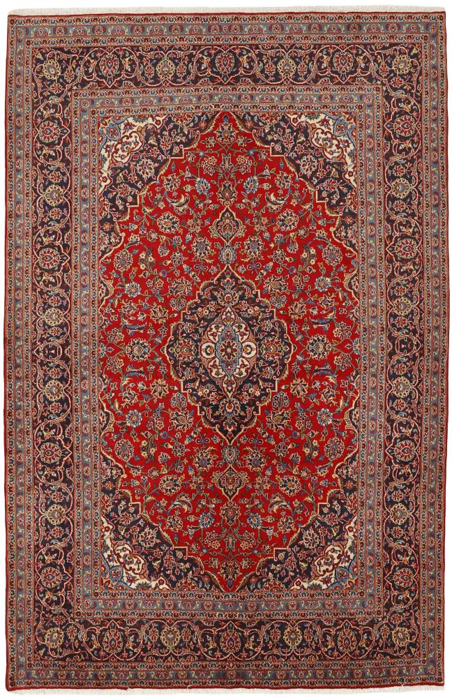 Persian Rug Keshan 296x197 296x197, Persian Rug Knotted by hand