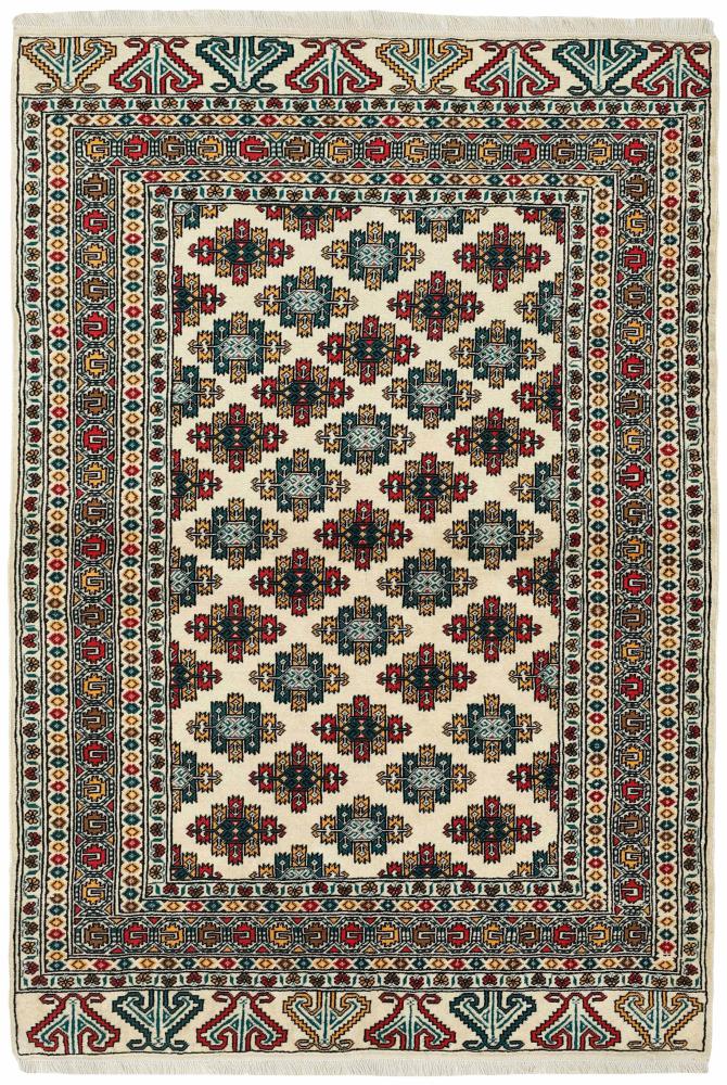 Persisk matta Turkaman 200x135 200x135, Persisk matta Knuten för hand