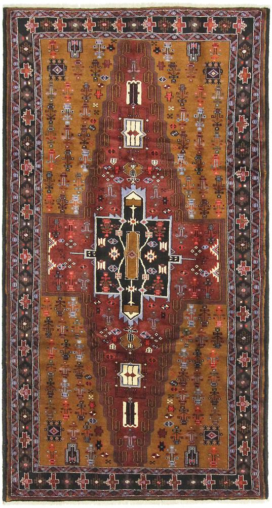  ペルシャ絨毯 Kordi 271x143 271x143,  ペルシャ絨毯 手織り