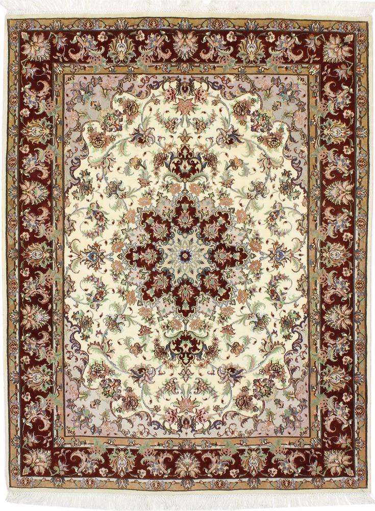 Perzsa szőnyeg Tabriz 50Raj 6'6"x4'11" 6'6"x4'11", Perzsa szőnyeg Kézzel csomózva
