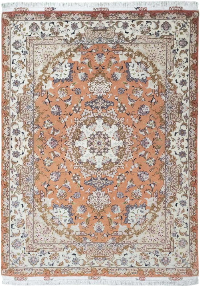 Tappeto persiano Tabriz 50Raj 206x149 206x149, Tappeto persiano Annodato a mano