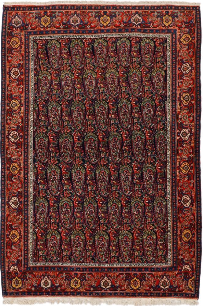 Persisk matta Senneh 193x134 193x134, Persisk matta Knuten för hand