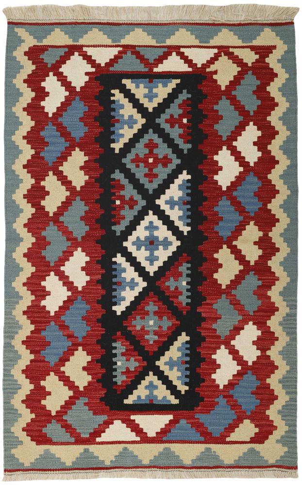 Tapis persan Kilim Fars 156x102 156x102, Tapis persan Tissé à la main