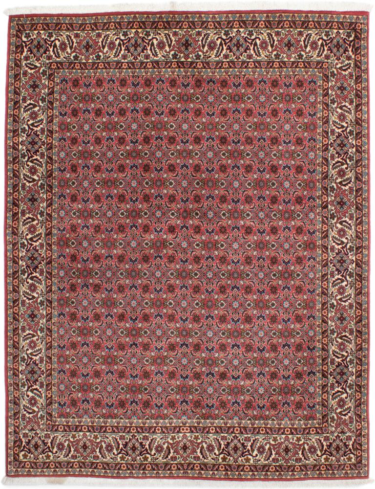 Persian Rug Bidjar Tekab 8'1"x6'5" 8'1"x6'5", Persian Rug Knotted by hand