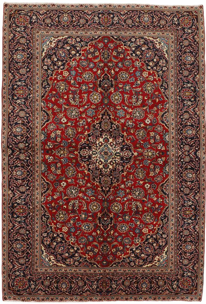 Tapis persan Kashan 285x193 285x193, Tapis persan Noué à la main