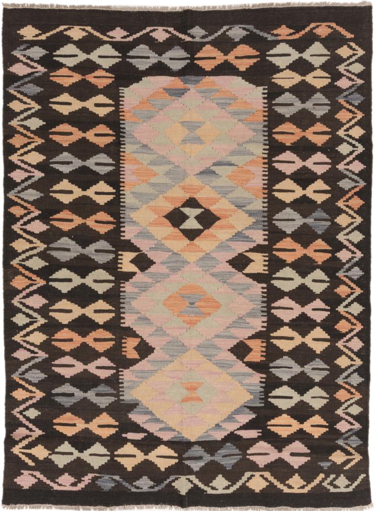 Afghan rug Kilim Afghan 6'3"x4'9" 6'3"x4'9", Persian Rug Woven by hand