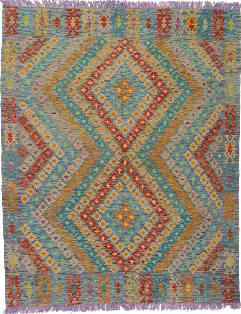 Dywan afgański Kilim Afghan Heritage 6'4"x5'1" 6'4"x5'1", Dywan perski Ręcznie tkane