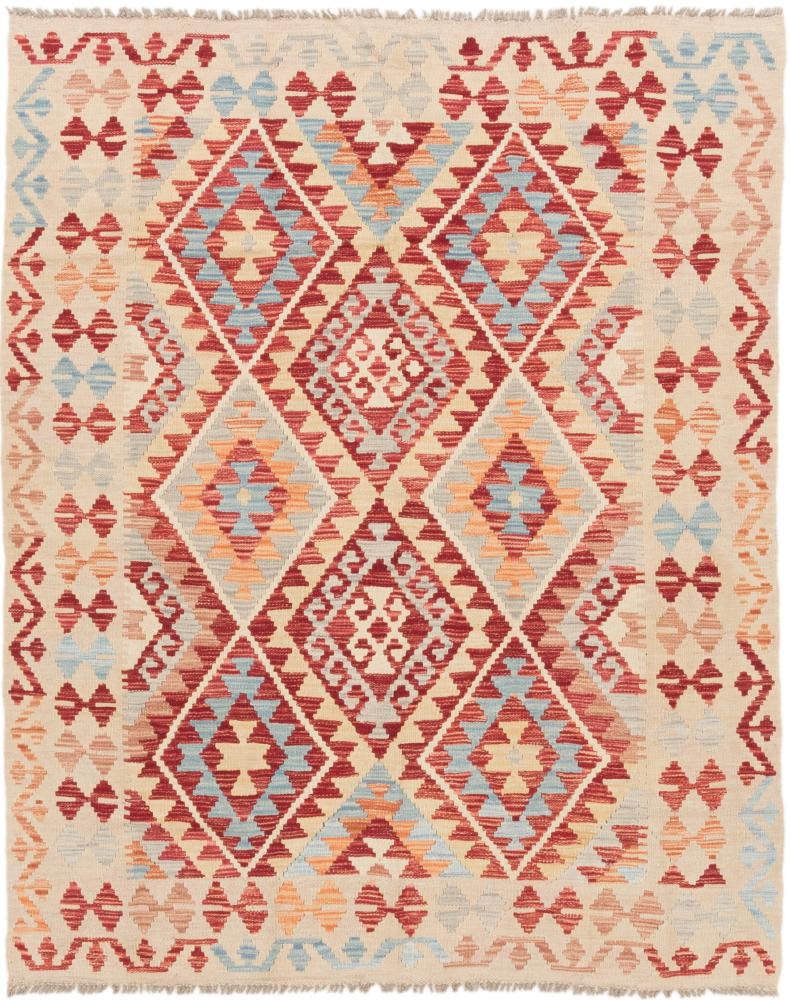 Afghan rug Kilim Afghan 6'1"x4'11" 6'1"x4'11", Persian Rug Woven by hand