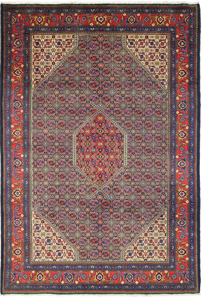 Persian Rug Ardebil 9'11"x6'7" 9'11"x6'7", Persian Rug Knotted by hand
