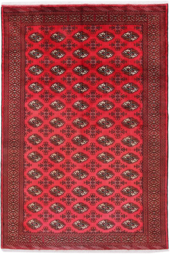 Tapis persan Turkaman 286x198 286x198, Tapis persan Noué à la main