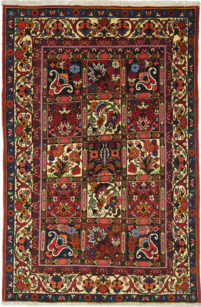 Persian Rug Bakhtiari 192x127 192x127, Persian Rug Knotted by hand