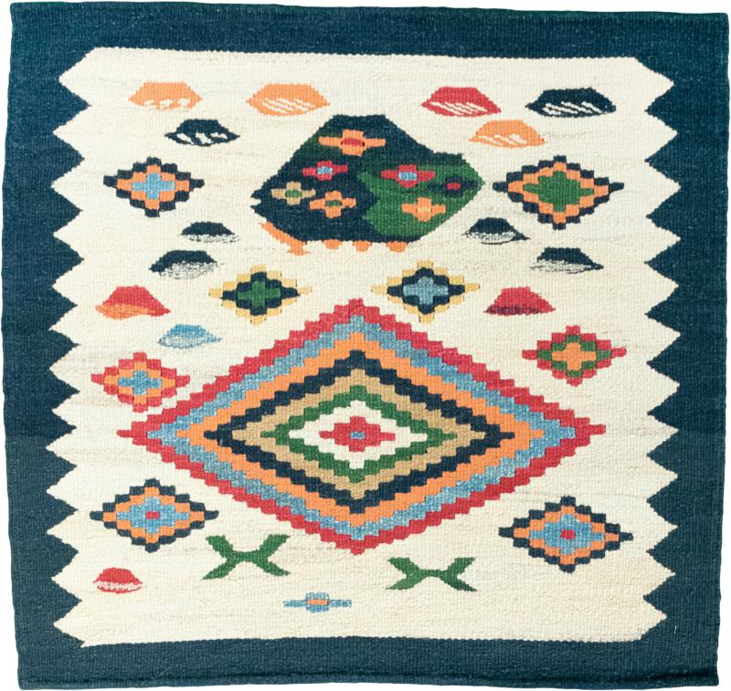  ペルシャ絨毯 キリム Fars 97x107 97x107,  ペルシャ絨毯 手織り