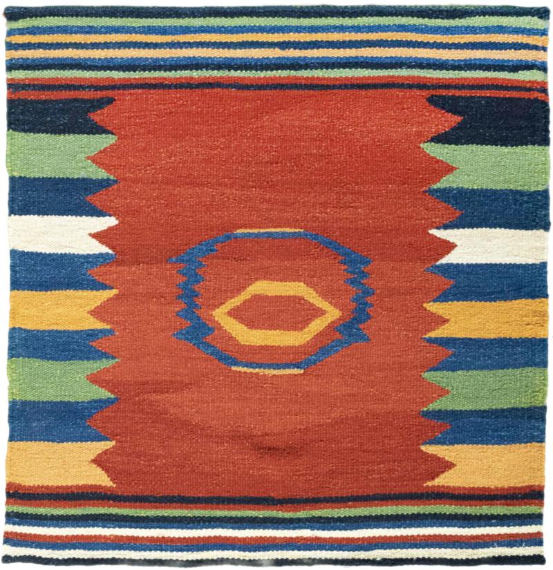 Tapis persan Kilim Fars 99x98 99x98, Tapis persan Tissé à la main