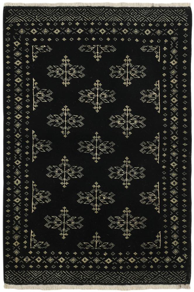  ペルシャ絨毯 トルクメン 3'10"x2'8" 3'10"x2'8",  ペルシャ絨毯 手織り