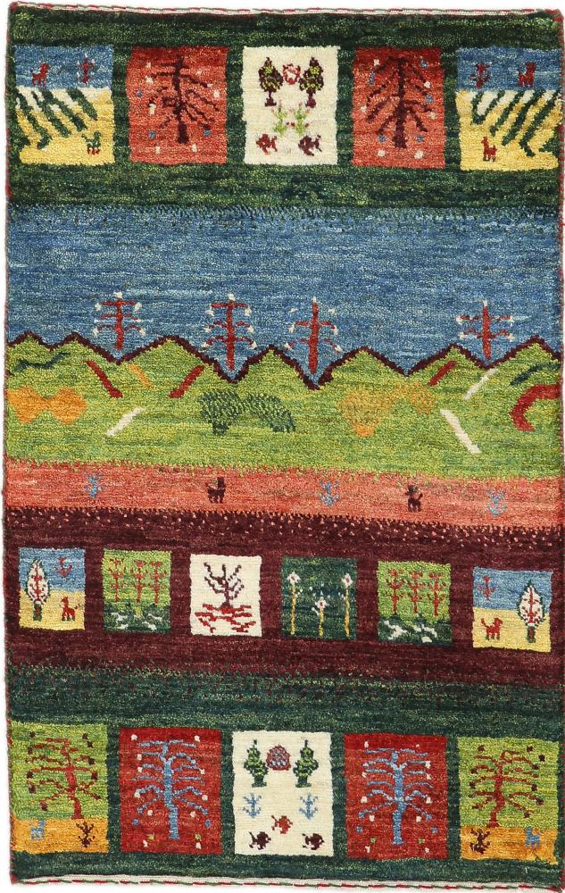  ペルシャ絨毯 ペルシャ ギャッベ ペルシャ ロリbaft Nature 90x59 90x59,  ペルシャ絨毯 手織り