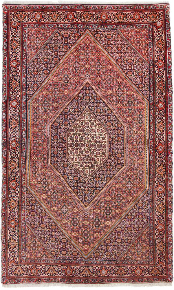 Persian Rug Bidjar Tekab 7'11"x4'11" 7'11"x4'11", Persian Rug Knotted by hand