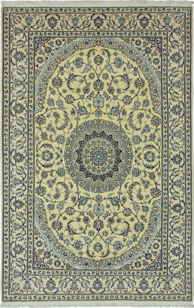 Persian Rug Nain 9La 10'6"x6'9" 10'6"x6'9", Persian Rug Knotted by hand