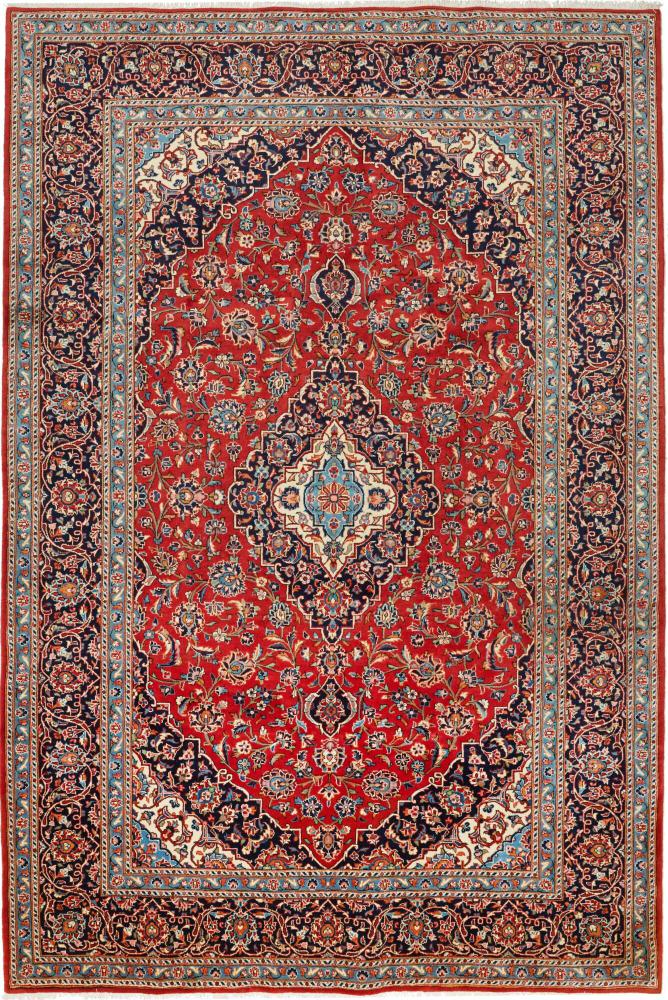 Persisk tæppe Keshan 309x203 309x203, Persisk tæppe Knyttet i hånden