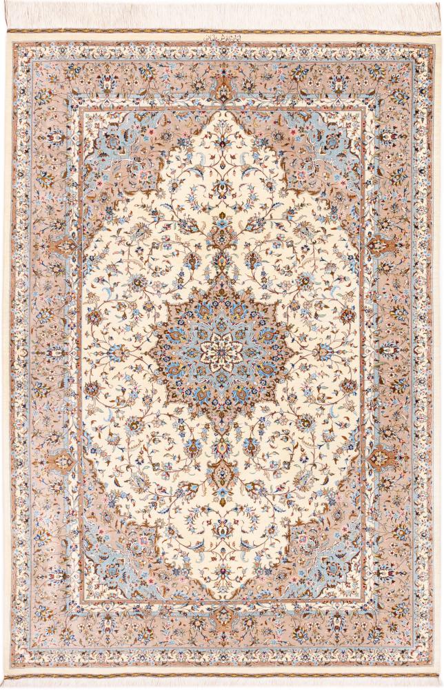 Persian Rug Qum Silk Signed Amani 190x130 190x130, Persian Rug Knotted by hand