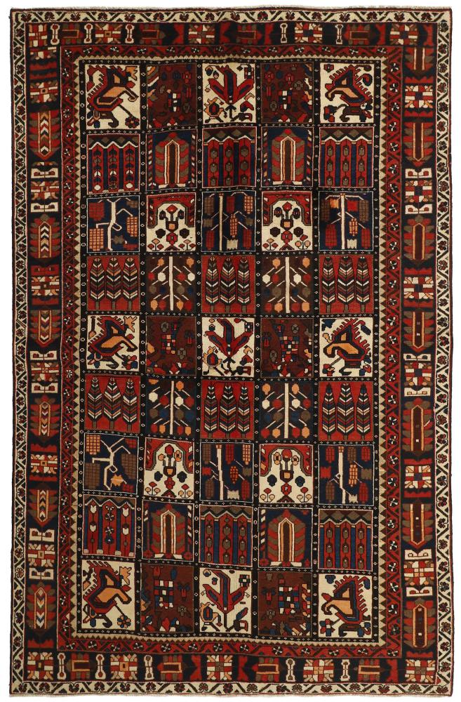 Perzisch tapijt Bakhtiari 300x197 300x197, Perzisch tapijt Handgeknoopte